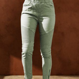 Green Skinny Jeggings